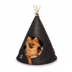 Danish Design Pet Teepee Grey 55 X 55 X 64cm